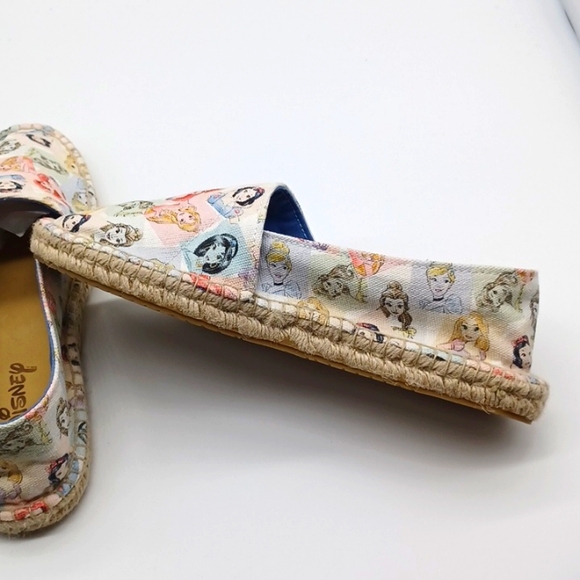 Disney Princess Pastel Portraits Ubuntu Espadrille Shoes Handmade SZ 8.5 NWOT - Picture 11 of 16